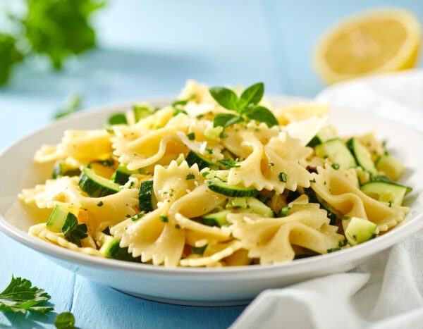 Salade de Farfalles Courgette et Citron