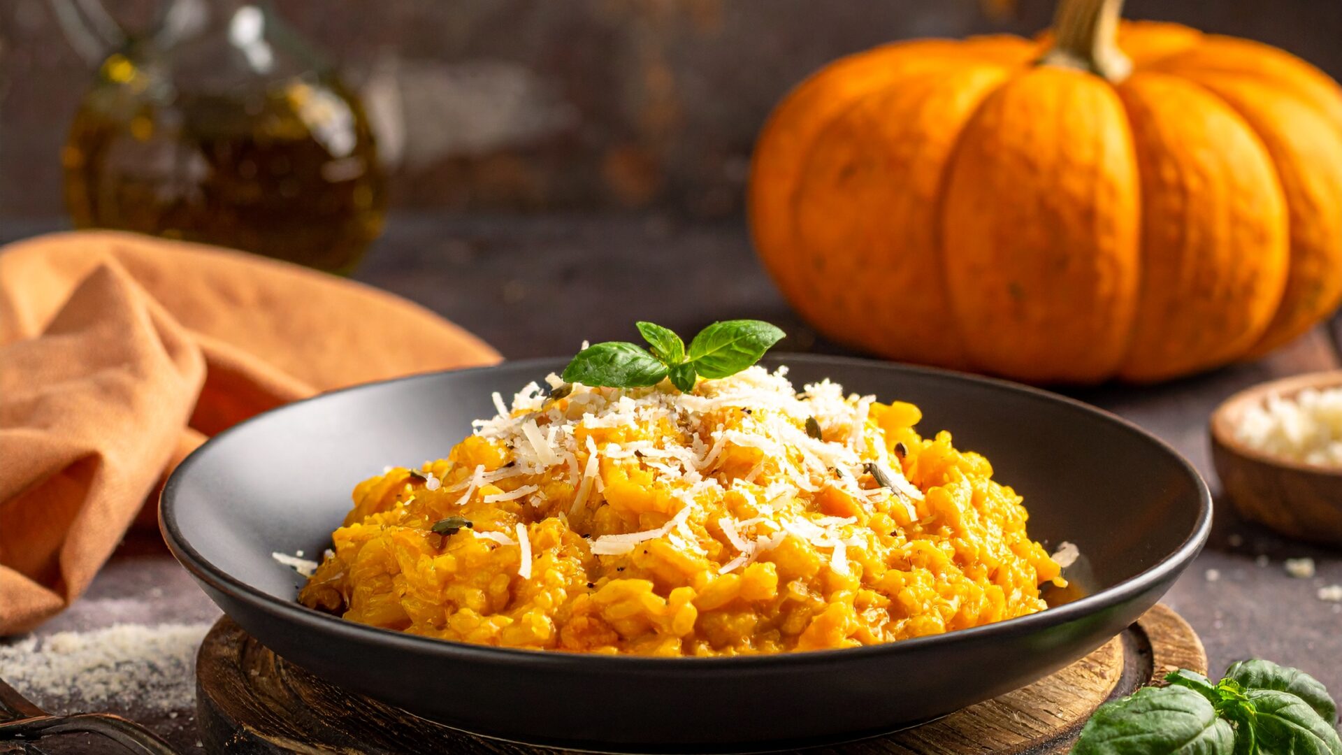 Risotto potiron et parmesan